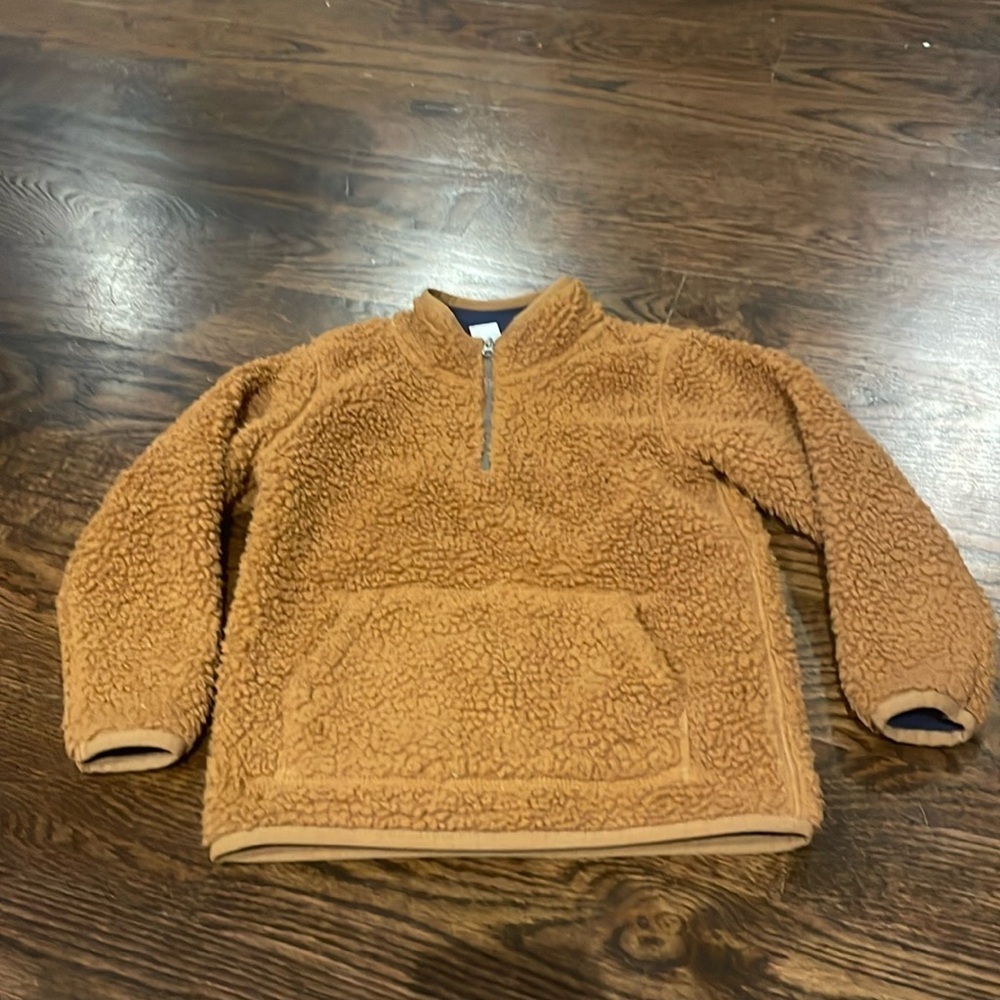 Carter’s chestnut Teddy half zip size 4/4A